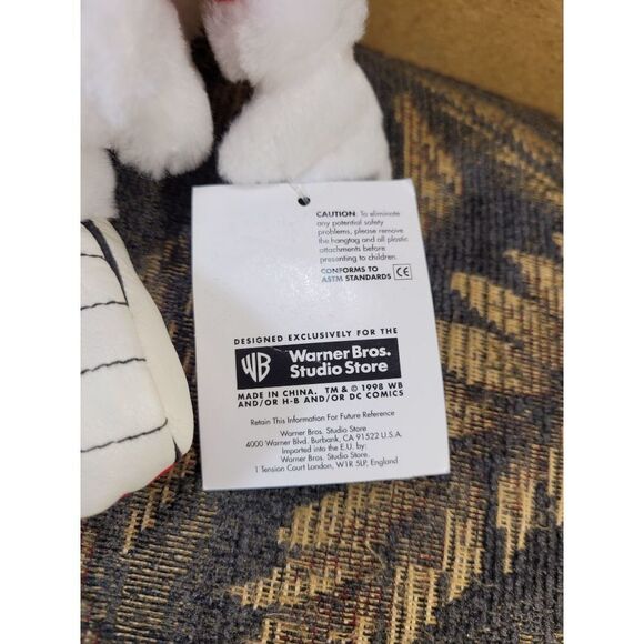 Vintage Limited Edition Warner Brothers Marvin the Martian Christmas Plush- Stil - Picture 3 of 6